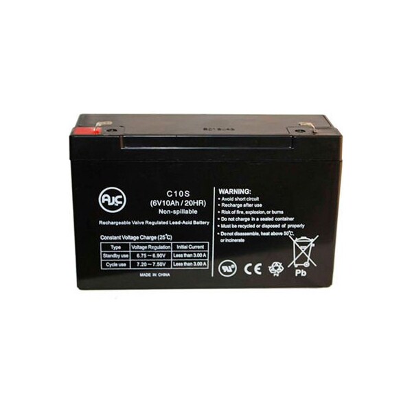Battery Clerk AJC Baxter Healthcare 6100 Flo Guard 6V 10Ah Medical Battery BAXTER HEALTHCARE-6100 FLO GUARD - main